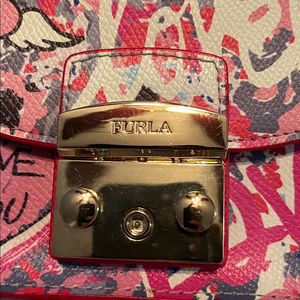 Furla Love Graffiti Crossbody Bag - Picture 5 of 9